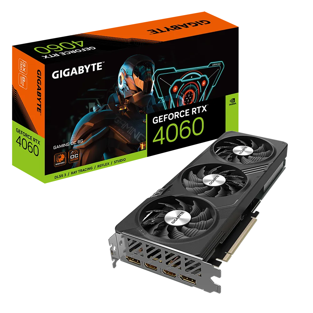 GIGABYTE RTX4060 3X 8GB 128BIT