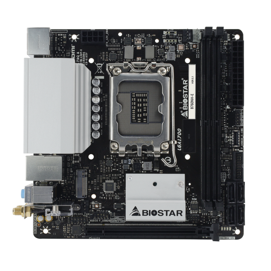 MOTHERBOARD BIOSTAR B760NH-E