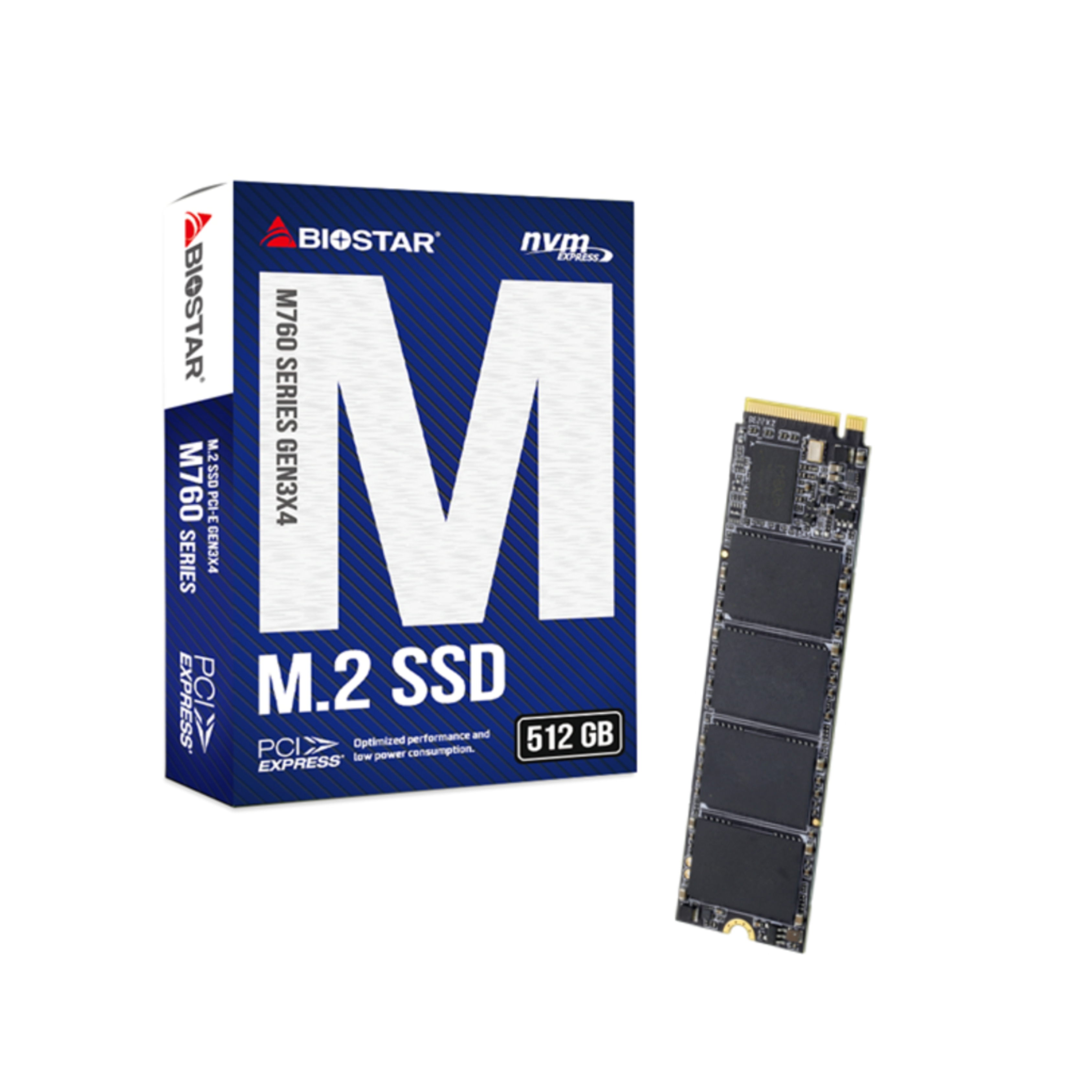 M2 SSD 512GB BIOSTAR M760 NVME