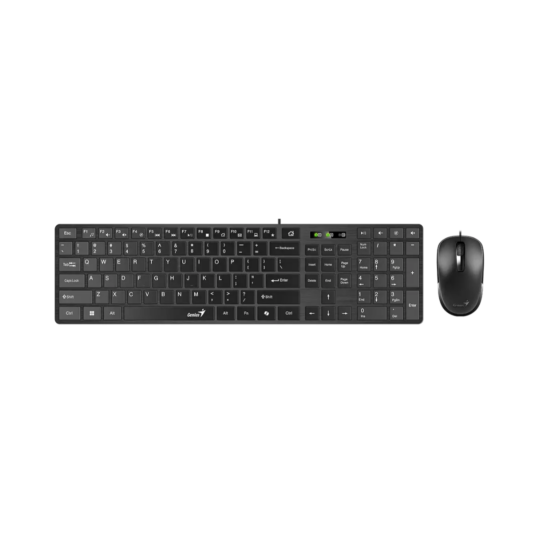 KLAVİATURA + MOUSE GENIUS SLIMSTAR C126